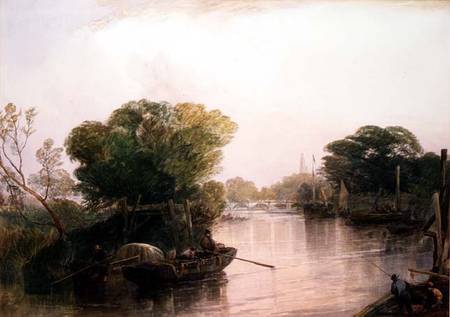 The Thames at Kew von John Francis Salmon