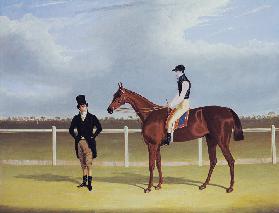The Hon. E. Petre's 'Rowton', winner of the St. Leger with Bill Scott up 1829