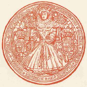 Siegel der Königin Elizabeth I.