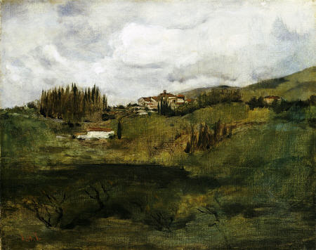 Tuscan Landscape von John Henry Twachtman