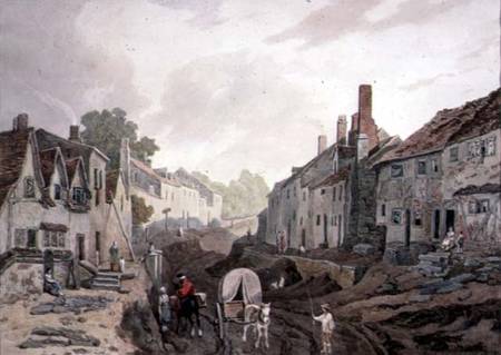 Street Scene, Erith, Kent von John James Chalon
