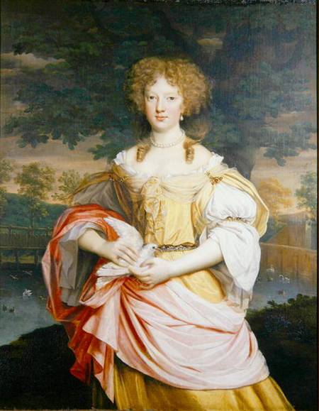 Portrait of Mary Wilbraham (1661-1737) von John Michael Wright