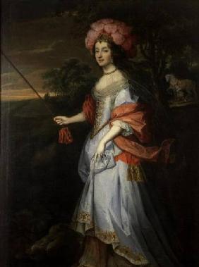 A Lady in Masquerade Costume c.1679