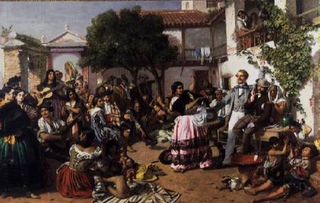 Life Among the Gypsies, Seville von John Phillip