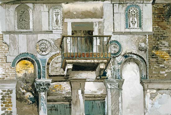 Fondaco dei Turchi, Venice von John Ruskin