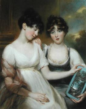 Portrait of Anne (1781-1857) and Maria (1782-1861) Russell 1804
