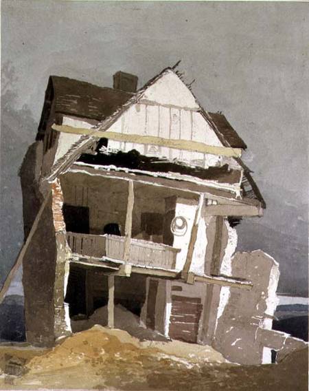 A Ruined House von John Sell Cotman