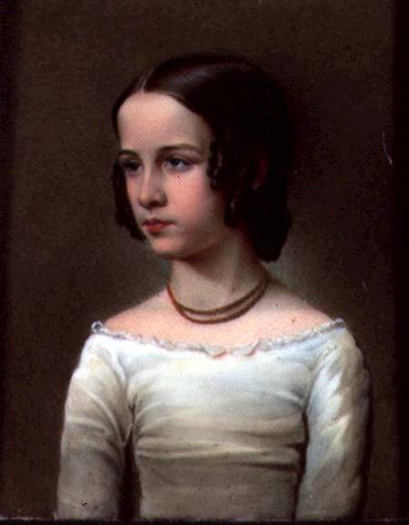 Miniature of Sarah Simpson aged 12 von John Simpson