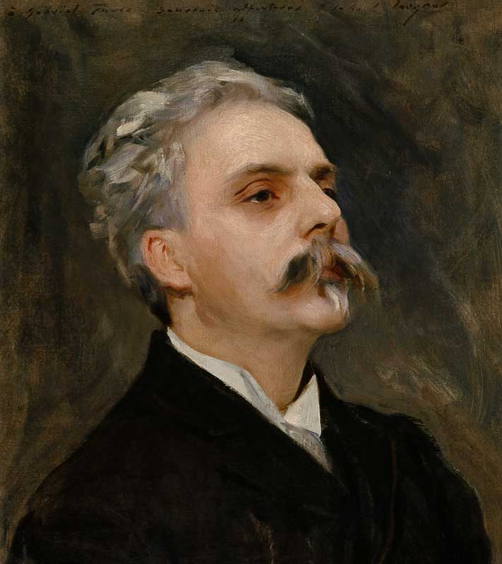 Portrait of Gabriel Faure (1845-1924) von John Singer Sargent