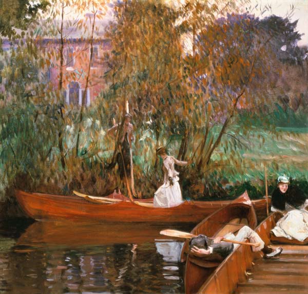 A boating party von John Singer Sargent
