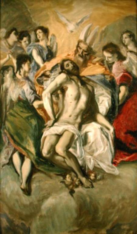 The Descent from the Cross, after El Greco von John Singer Sargent