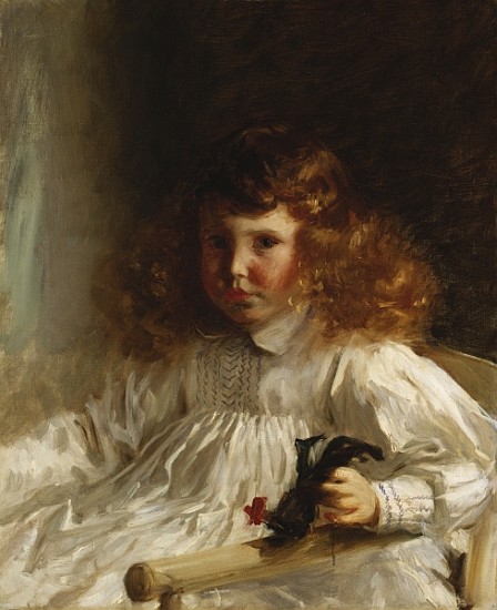 Portrait of Leroy King as a Young Boy von John Singer Sargent