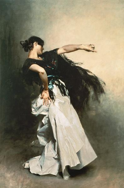The Spanish Dancer, study for 'El Jaleo' 1882