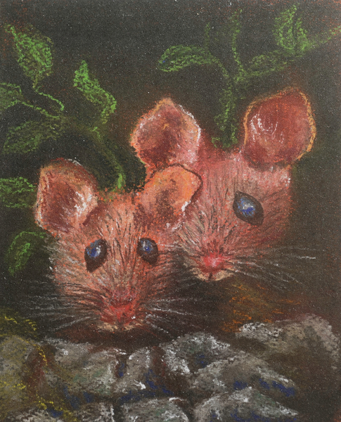Two little mice von Margo Starkey