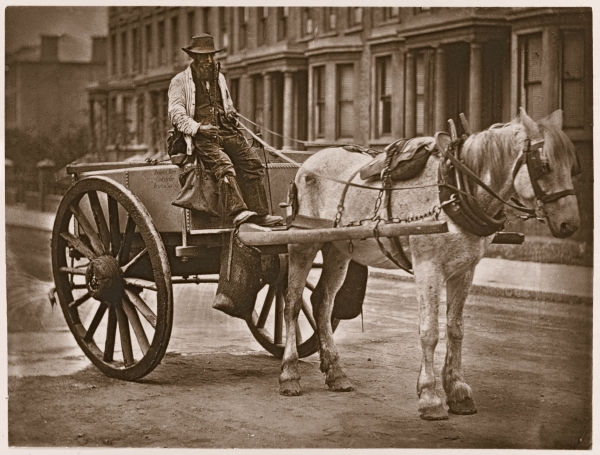 The Water Cart, from ''Street Life in London'', 1877-78 (woodburytype)  von John Thomson