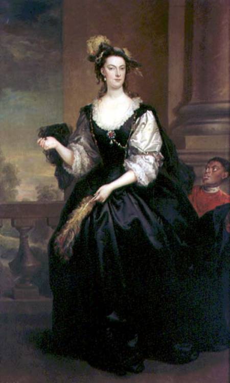 Portrait of Anne Howard, Lady Yonge von John Vanderbank
