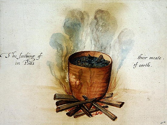 Cooking in a Pot von John White