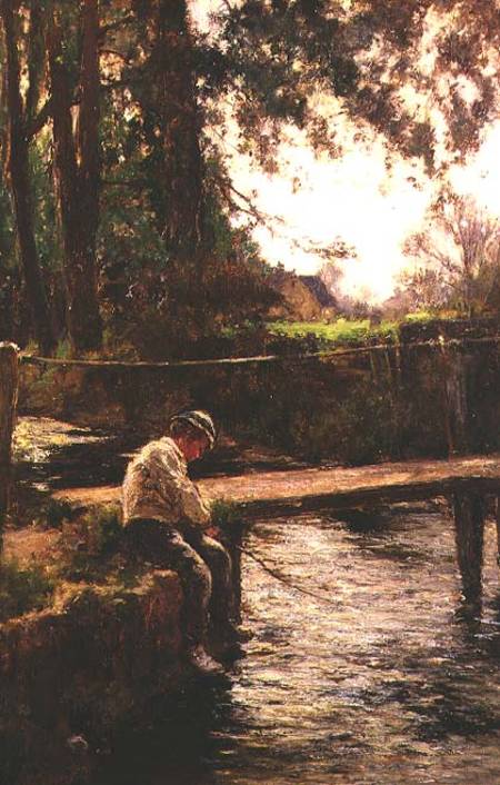 The Young Angler von John White