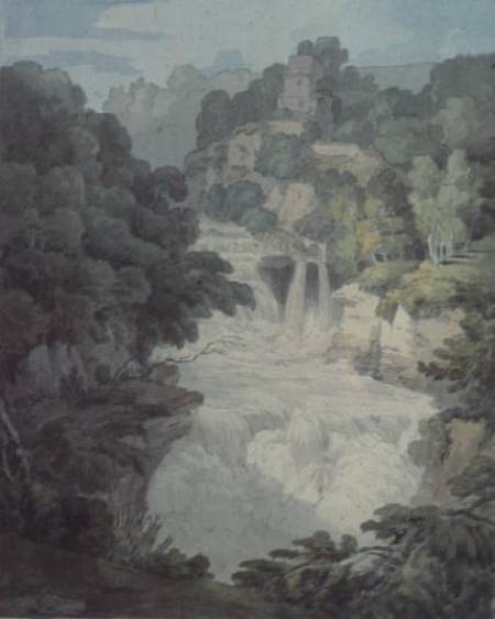 Corra Linn: One of the Falls of the Clyde von John White Abbott