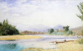 Fishing in the White Mountains 1868  on