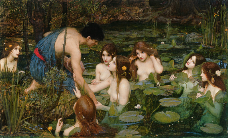 John William Waterhouse - Die Sirenen und Nymphen