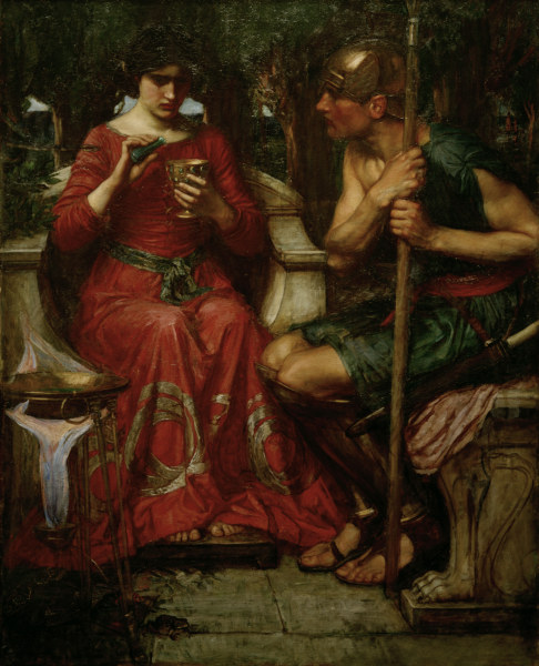 J.W.Waterhouse / Jason and Medea / 1907 von John William Waterhouse