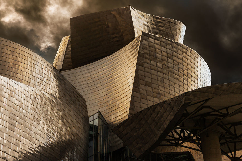 Formen und Schatten (Serie Guggenheim Bilbao) von Jois Domont ( J.L.G.)