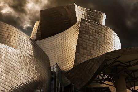 Formen und Schatten (Serie Guggenheim Bilbao)