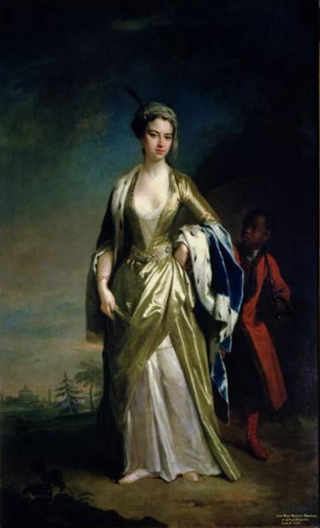 Lady Mary Wortley Montagu von Jonathan Richardson