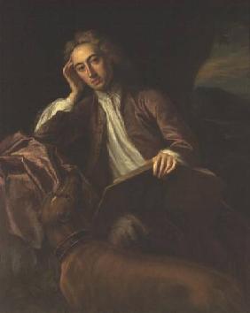 Alexander Pope and his dog, Bounce c.1718