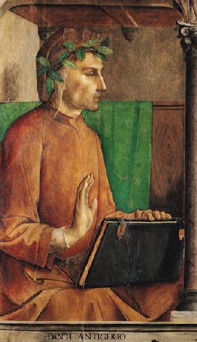 Portrait of Dante Alighieri (1265-1321) c.1475