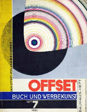 Cover der 7. Ausgabe von "Offset Buch und Werbekunst" 1926