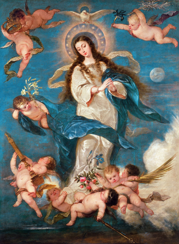 The Immaculate Conception von Jose Antolinez