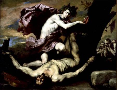 Apollo and Marsyas von José (auch Jusepe) de Ribera