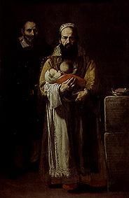 Bildnis der Maddalena Ventura. von José (auch Jusepe) de Ribera
