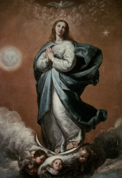 J.de Ribera, Unbefleckte Empfängnis von José (auch Jusepe) de Ribera