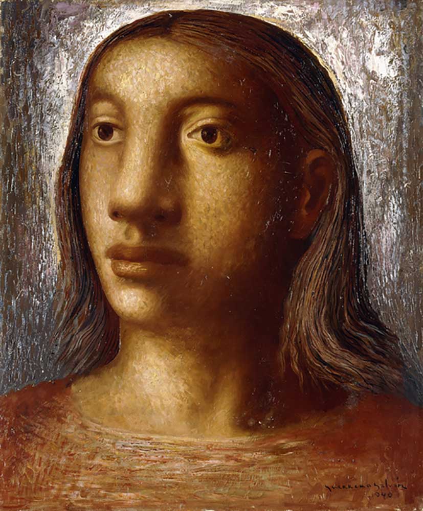 Kopf einer Frau, von José Clemente Orozco