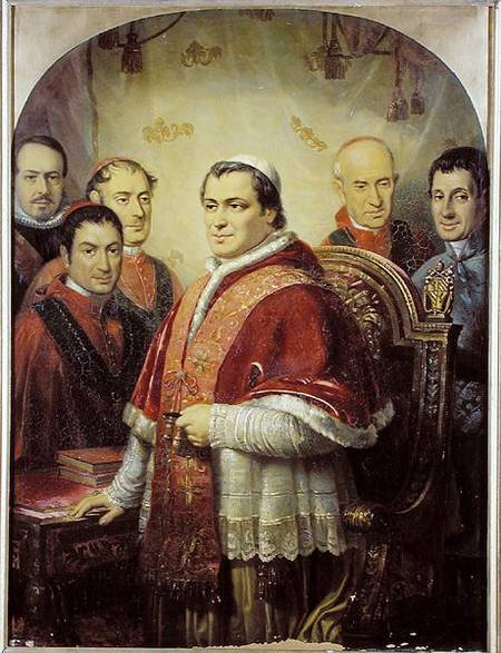 Pope Pius IX (1792-1878) von Jose Galofre Y Coma