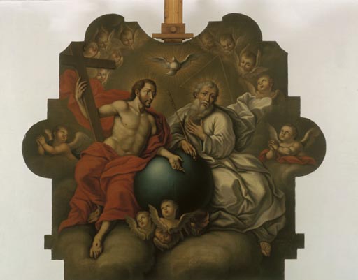 Die Heilige Dreifaltigkeit von Jose Nicolas de la Escalera y Dominguez