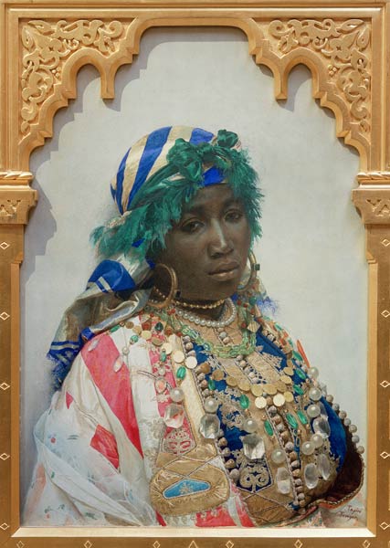 Frau aus Tanger von Jose Tapiro y Baro