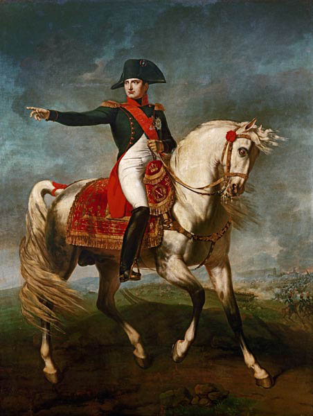 Equestrian Portrait of Napoleon I (1769-1821) von Joseph Chabord
