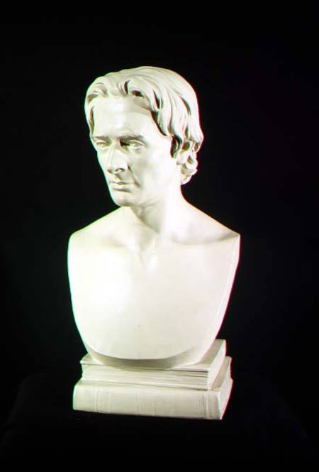 William Hazlitt (1778-1830) (plaster cast) von Joseph Durham