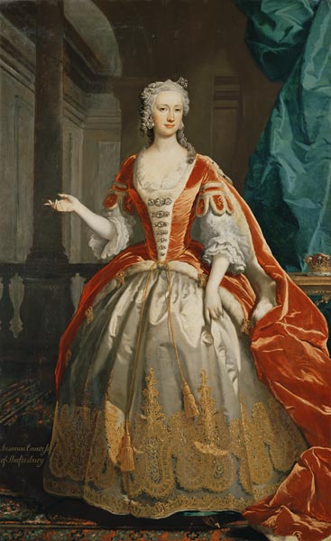 Susanna, 4th Countess of Shaftesbury von Joseph Highmore