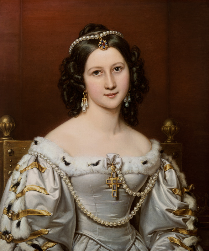 Charlotte von Owen, geb.von Hagen Schönheitengalerie König Ludwigs I. von Bayern von Joseph Karl Stieler