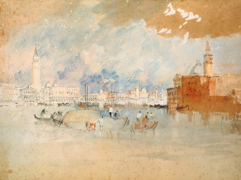 Venedig, von der Lagune aus gesehen von William Turner