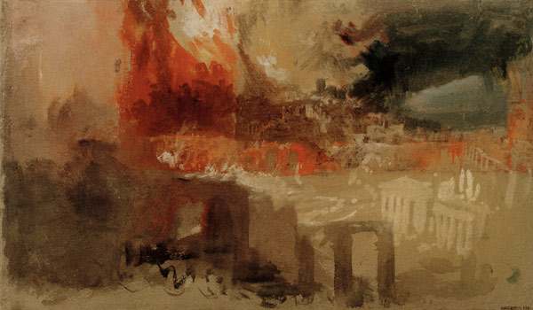 The Burning of Rome von William Turner