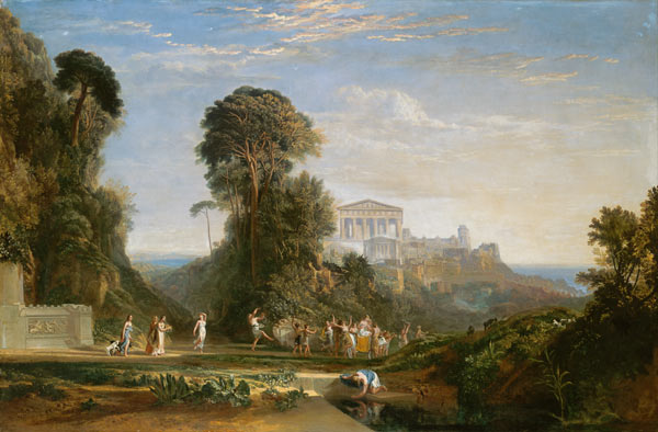 Der Tempel von Jupiter - Prometheus Restored von William Turner