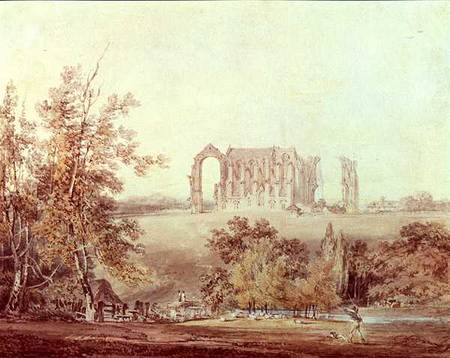 Malmesbury Abbey von William Turner