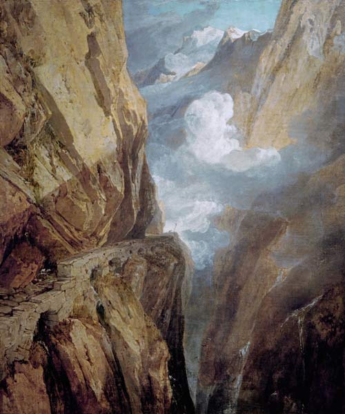 William Turner, Der St. Gotthard-Pass von William Turner