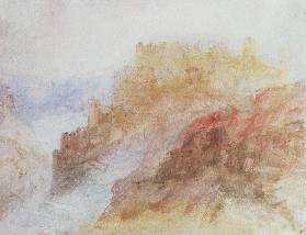 A Castle Above A Chasm c.1841/44
